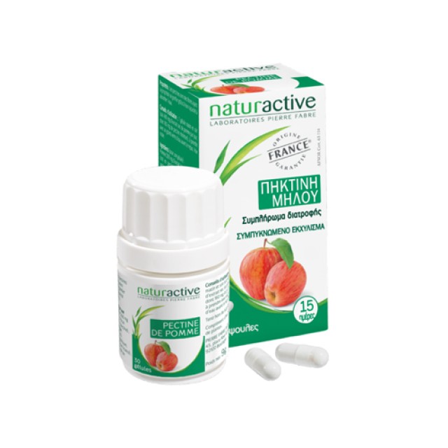 Naturactive Πηκτίνη Μήλου 30caps (Συμπλήρωμα Διατροφής Πηκτίνη Μήλου για Αίσθημα Πληρότητας)