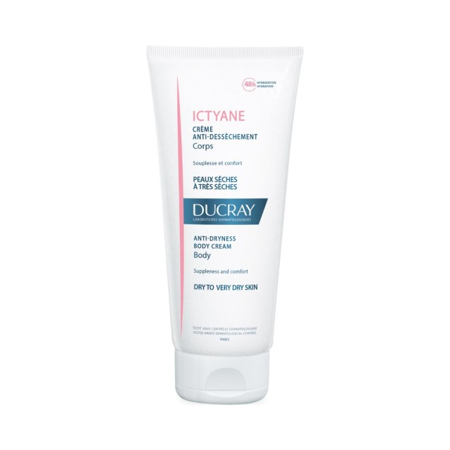 Ducray Ictyane Anti-Dryness Body Cream 200ml