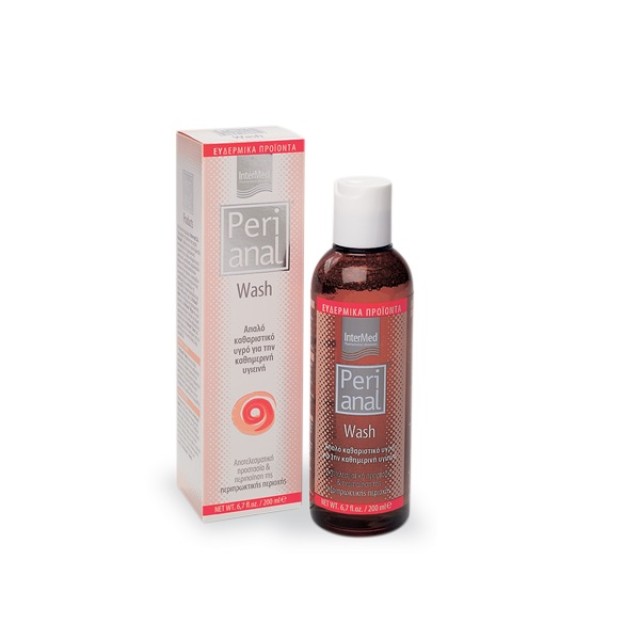 Perianal Wash 200ml (Απαλό Καθαριστικό Υγρό για την Περιπρωκτική Περιοχή) 