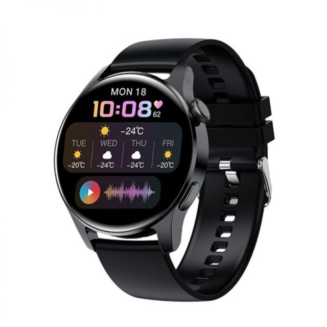Kepler S25 Smartwatch (Βιομετρικό Ρολόι - Μαύρο)