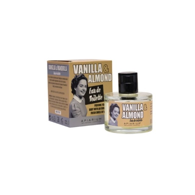 Apiarium Vanilla & Almond Eau De Toilette 100ml (Απαλό Άρωμα Βανίλιας) 