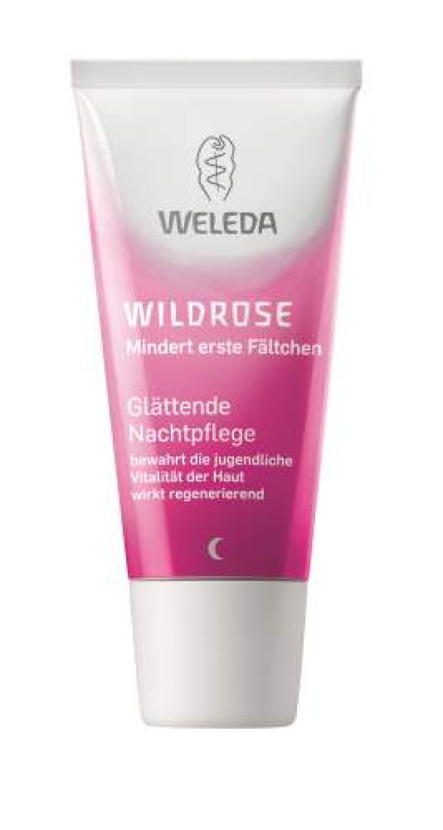 Weleda Κρέμα Νύχτας 30ml - Κατά των Πρώτων Ρυτίδων Έκφρασης (Σειρά Αγριο Τριαντάφυλλο) 