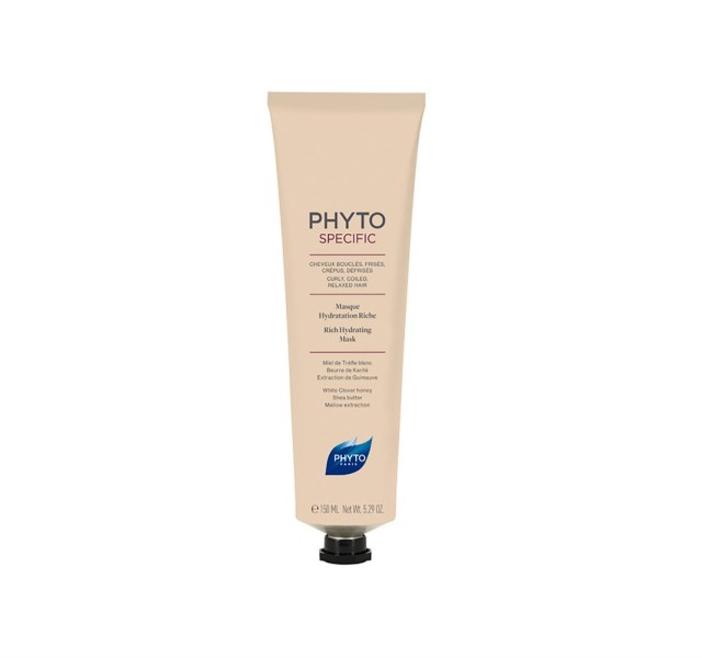 Phyto Specific Rich Hydrating Mask 150ml (Μάσκα Πλούσιας Ενυδάτωσης για Σγουρά Μαλλιά)