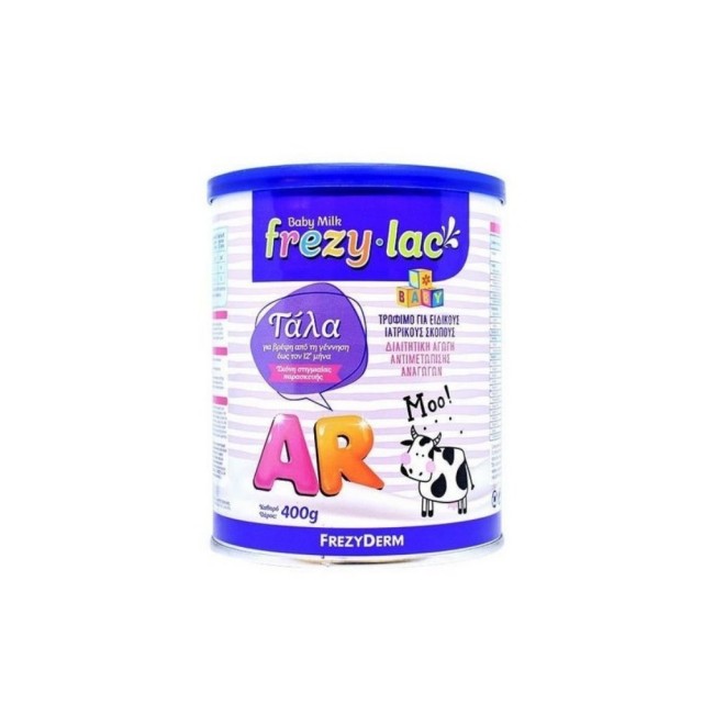 Frezylac Ar Βaby Milk 400gr (Ειδικό Αντιαναγωγικό Γάλα σε Σκόνη από τη Γέννηση έως τον έως 12 Μηνών)