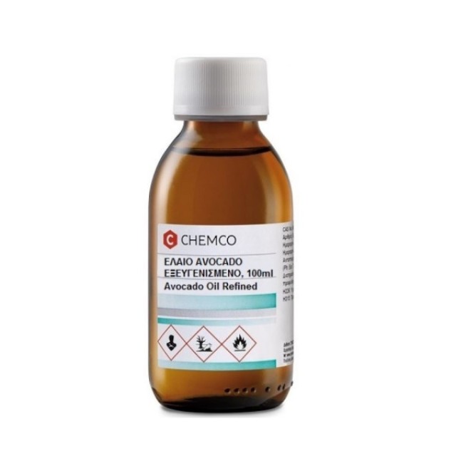 Chemco Avocado Oil 100ml (Έλαιο Αβοκάντο Εξευγενισμένο) 