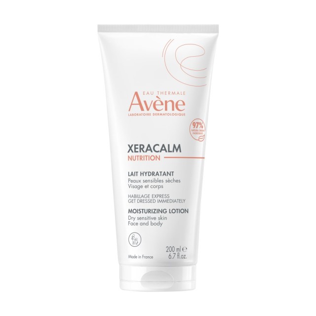 Avene Xeracalm Nutrition Moisturizing Lotion 200ml (Ενυδατικό & Θρεπτικό Γαλάκτωμα Προσώπου & Σώματο