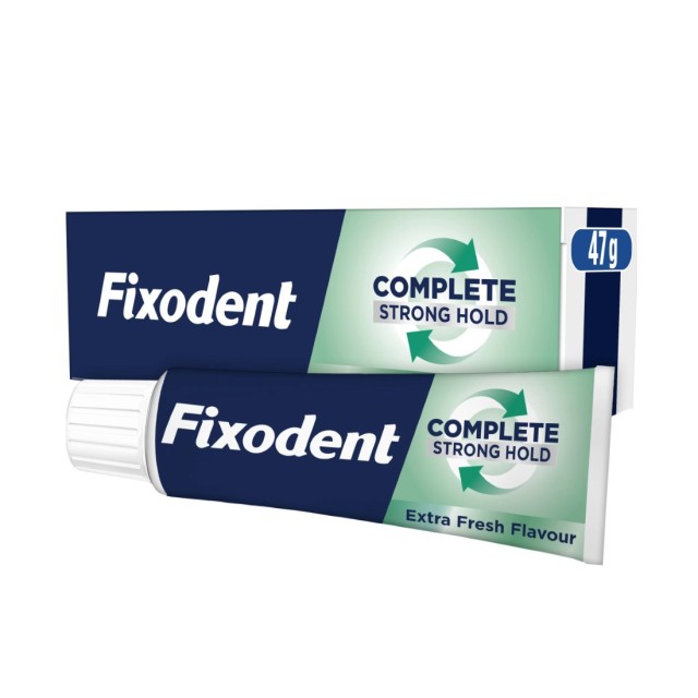 Fixodent Complete Original Extra Fresh 47gr (Στερεωτική Κρέμα για Τεχνητή Οδοντοστοιχία με Γεύση Φρέσκιας Μέντας)