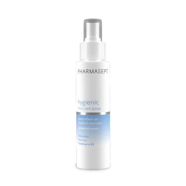 Pharmasept Hygienic Foot Care Spray 100ml (Αποσμητικό Σπρέι Ποδιών Κατά του Ιδρώτα & της Κακοσμίας)