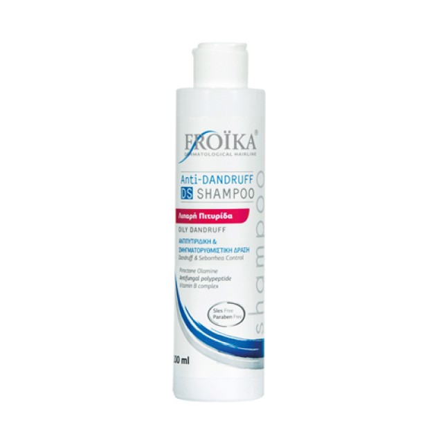 Froika Anti-Dandruff Ds Shampoo 200ml (Σαμπουάν κατά της Λιπαρής Πιτυρίδας)  