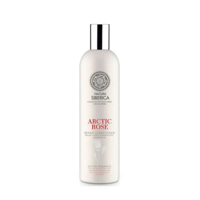 Natura Siberica Arctic Rose Conditioner 400ml (Μαλλακτική Κρέμα Μαλλιών για Ξηρά Κατεστραμένα Μαλλιά)