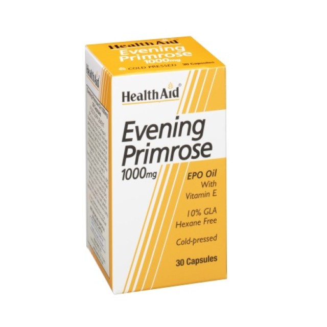 Health Aid Evening Primrose Oil 1000mg+Vitamin E 30cap