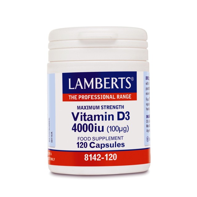 Lamberts Vitamin D 4000IU 120caps