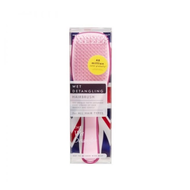 Tangle Teezer The Wet Detangler Hairbrush Pink/Purple (Βούρτσα για Βρεγμένα Μαλλιά Ροζ/Μωβ)