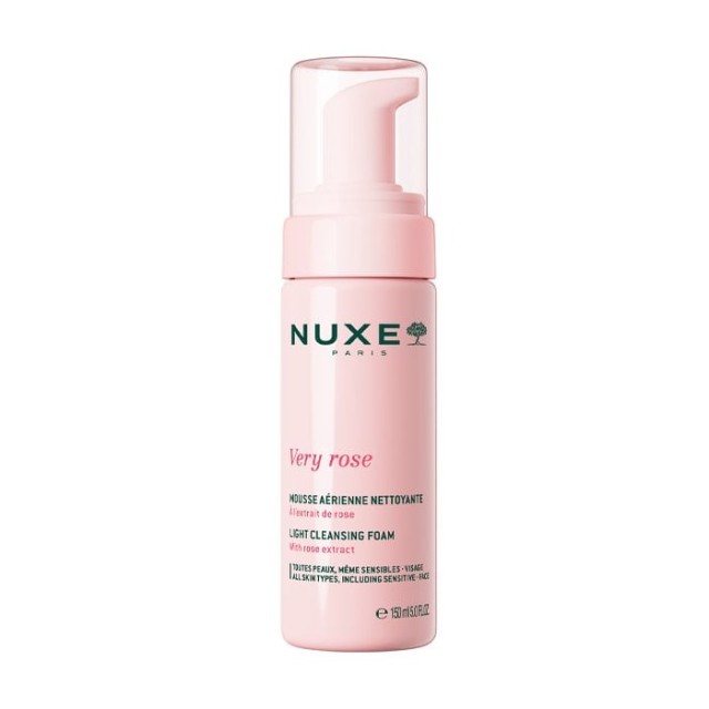 Nuxe Very Rose Light Cleansing Foam 150ml (Απαλός Αφρός Καθαρισμού)