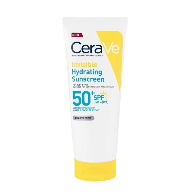 Cerave Invisible Hydrating SPF50+ Sunscreen 75ml