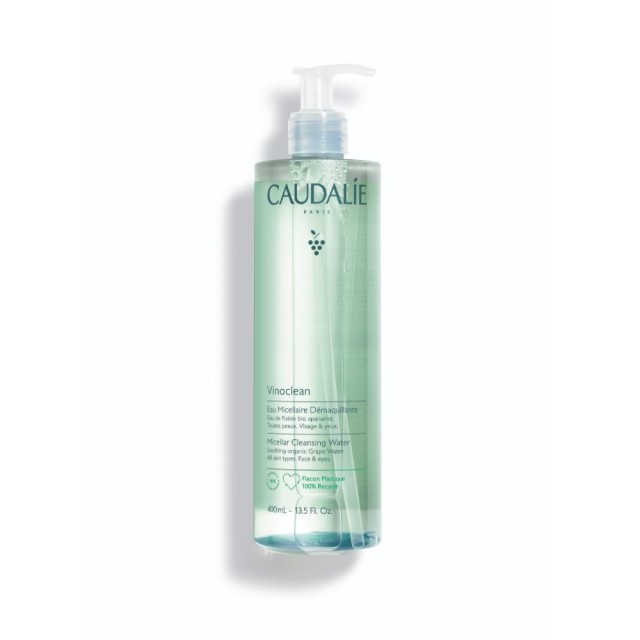 Caudalie Vinoclean Micellar Cleansing Water 400ml (Νερό Ντεμακιγιάζ για Πρόσωπο & Μάτια)