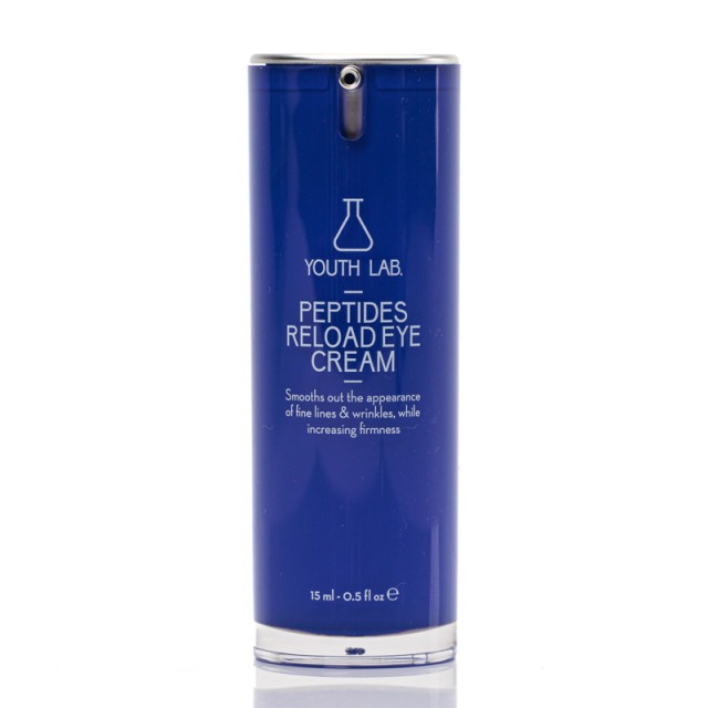 Youth Lab Peptides Reload Eye Cream 15ml (Ενισχυμένη Κρέμα Ματιών για Ρυτίδες, Μαύρους Κύκλους & Οιδήματα)