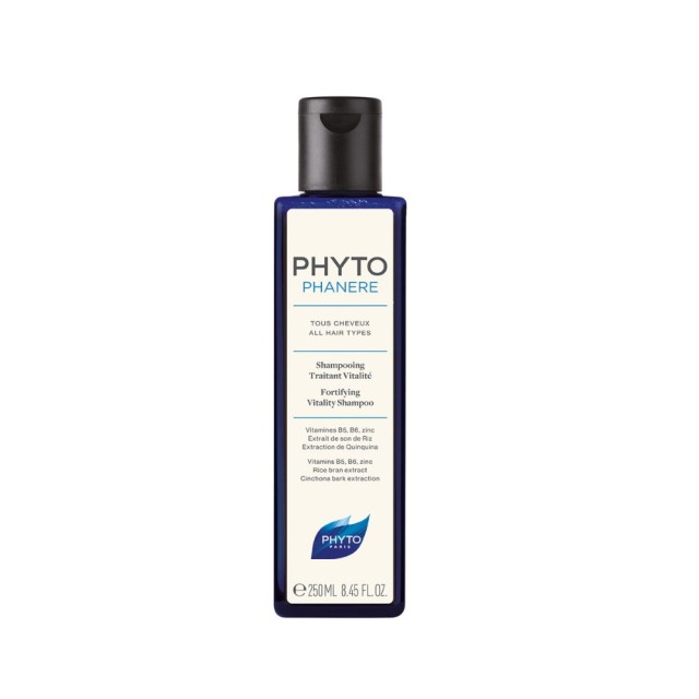 Phyto Phytophanere Fortifying Vitality Shampoo 250ml (Δυναμωτικό Αναζωογονητικό Σαμπουάν)