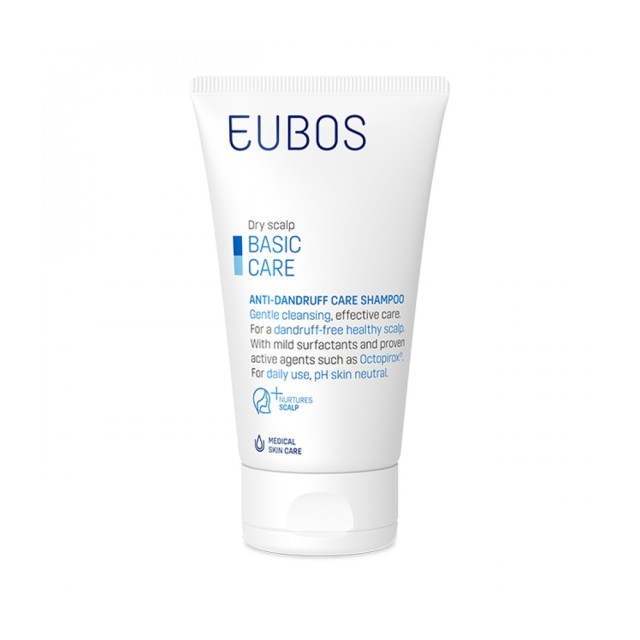 Eubos Shampoo Anti Dandruff 150ml (Απαλό Σαμπουάν για το Πρόβλημα της Πιτυρίδας)