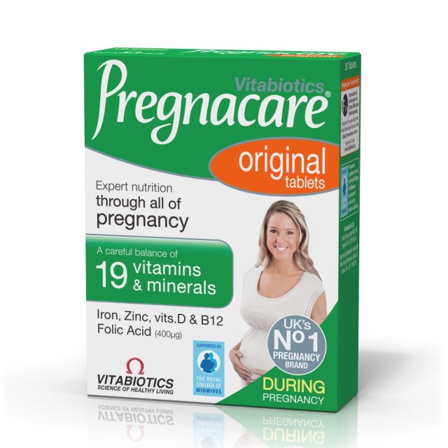 Vitabiotics Pregnacare Οriginal 30tabs (Συμπλήρωμα Διατροφής για Εγκύους)