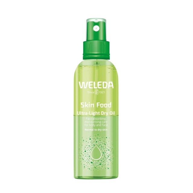 Weleda Skin Food Ultra Light Dry Oil 100ml (Εξαιρετικά Ελαφρύ Ξηρό Λάδι για Πρόσωπο & Σώμα)