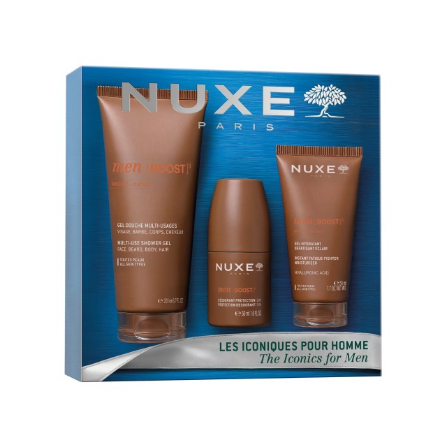 Nuxe Christmas Giftset Men [BOOST]³ The Iconics for Men