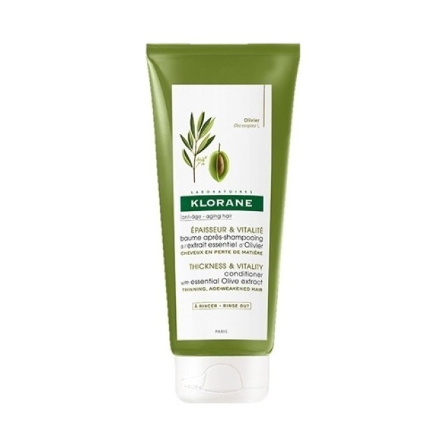 Klorane Conditioner With Olive Extract 200ml (Μαλακτική Κρέμα Μαλλιών με Εκχύλισμα Ελιάς) 