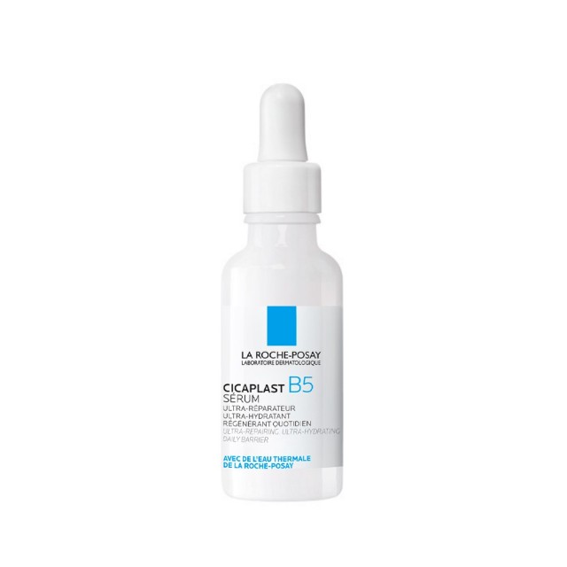 La Roche Posay Cicaplast B5 Serum 30ml (Ορός Προσώπου για Eπανόρθωση, Ενυδάτωση & Καθημερινή Προστασία)