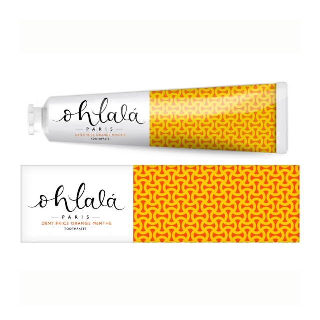 Ohlala Orange Mint Toothpaste 75ml (Οδοντόκρεμα με Γεύση Πορτοκάλι)