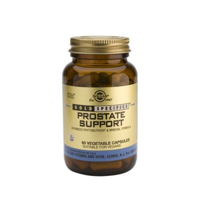 Solgar Prostate Support 60vegetarian caps (Συμπλήρωμα διατροφής κατά του προστάτη)