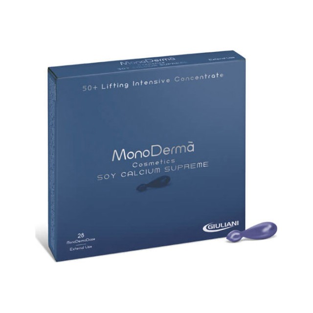 Pharma Q Monoderma 50+ Soya Calcium Supreme 28 Μονοδόσεις (Εντατικός Επανορθωτικός Ορός)