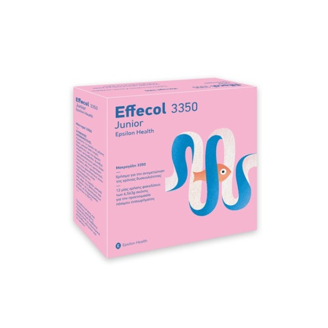 Effecol Junior 24 sachets (Συμπλήρωμα Διατροφής για την Αντιμετώπιση της Παιδικής Δυσκοιλιότητας)