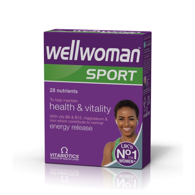 Vitabiotics Wellwoman Sport & Fitness 30tabs (Συμπλήρωμα για Γυναίκες που Αθλούνται)