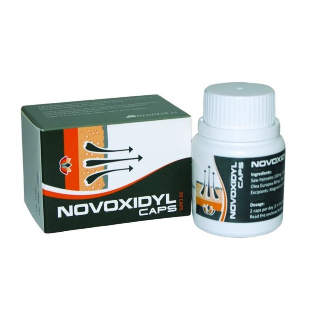 Medimar Novoxidyl 30caps (Συμπλήρωμα Διατροφής για Αντιμετώπιση της Τριχόπτωσης)