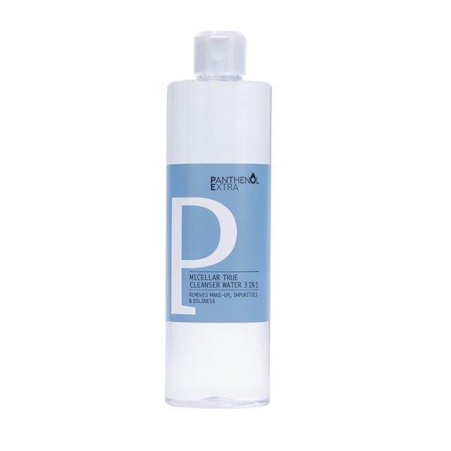 Panthenol Extra Micellar True Cleanser 3in1 500ml (Νερό Καθαρισμού & Ντεμακιγιάζ Προσώπου 3σε1)