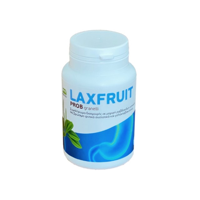 Laxfruit Probiotic Granelli 100tabs (Συμπλήρωμα Διατροφής με Φυτικές Ίνες & Προβιοτικά για τη Σωστή Λειτουργία του Εντέρου)