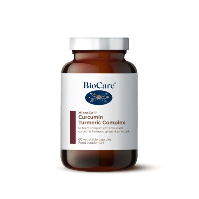 BioCare Microcell Curcumin Turmeric Complex 60caps (Συμπλήρωμα Διατροφής με Κουρκουμίνη)