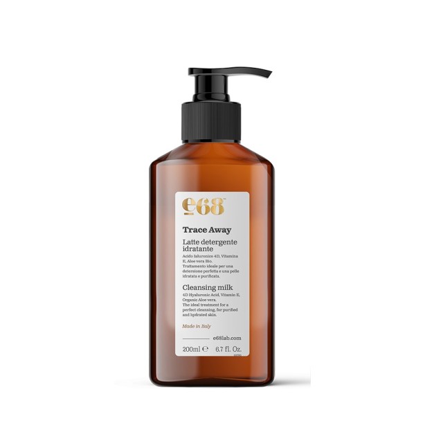 E68 Trace Away Moisturizing Cleansing Milk 200ml (Καθαριστικό Γαλάκτωμα Προσώπου)