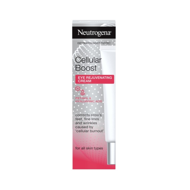 Neutrogena Cellular Boost Eye Rejuvenating Cream 15ml (Αναζωογονητική Αντιρυτιδική Κρέμα Ματιών)