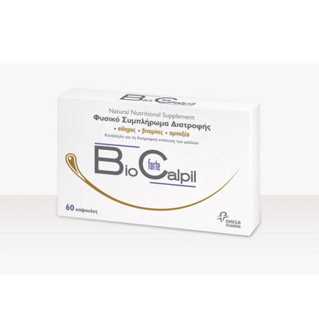 Biocalpil Forte 60 Caps (Συμπλήρωμα Διατροφής Κατά Της Τριχόπτωσης)