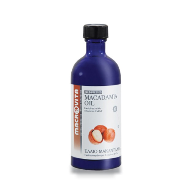 Macrovita Έλαιο Μακαντάμια-Macadamia Oil 100ml (Έλαιο Μακαντάμια)