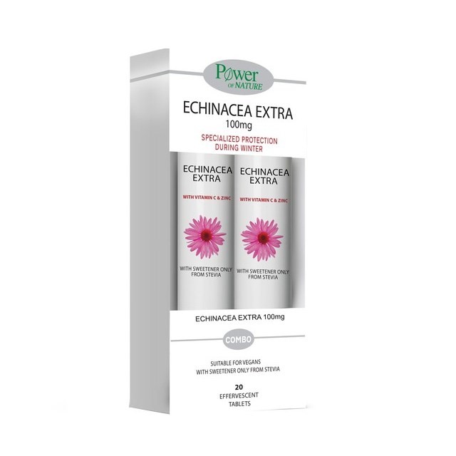Power Health SET Echinacea Extra Stevia 2x20tabs