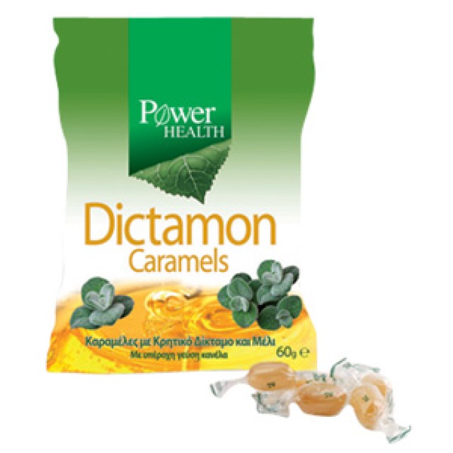 Power Health Dictamon Carameles 60gr (Καραμέλες με Δίκταμο Κρήτης)