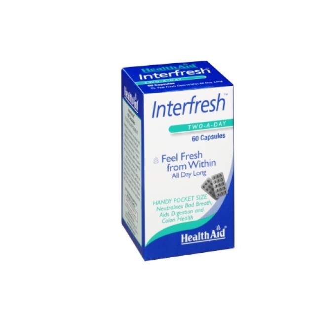 Health Aid Interfresh 60caps (Κακοσμία Στόματος - Δυσάρεστη Αναπνοή)