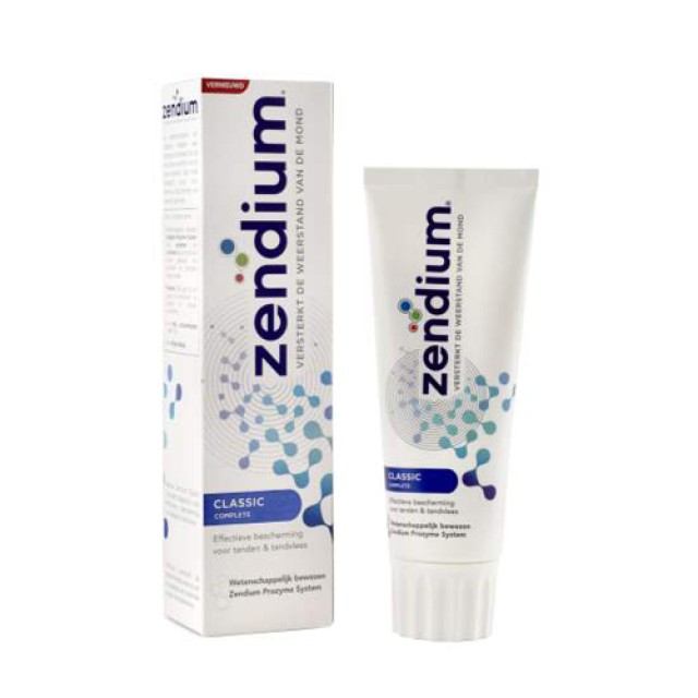 Zendium Toothpaste Classic 75ml (Οδοντόπαστα Καθημερινής Χρήσης)