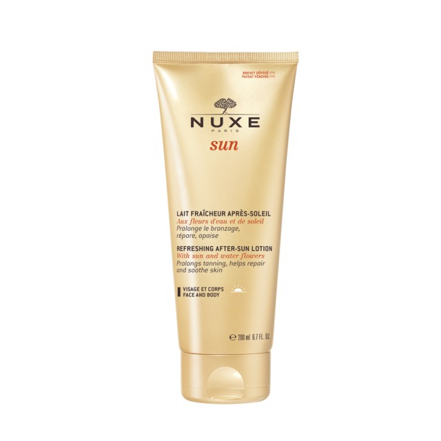 Nuxe Sun Refreshing After Sun Lotion Face & Body 200ml (Ενυδατικό Γαλάκτωμα για Μετά τον Ήλιο για Πρόσωπο & Σώμα)