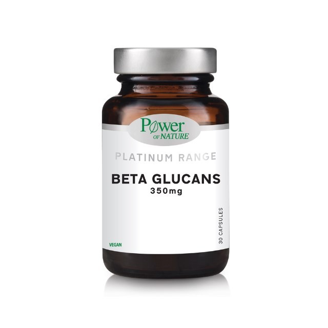 Power Health Platinum Beta Glucans 350mg 30caps (Συμπλήρωμα Διατροφής με Β-Γλυκάνες)