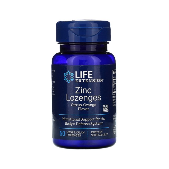 Life Extension Zinc 60 Lozenges (Ψευδάργυρος)