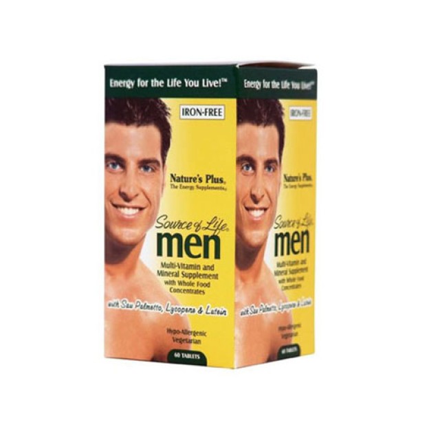 Natures Plus Source Of Life Mens Multivitamin 60tab 