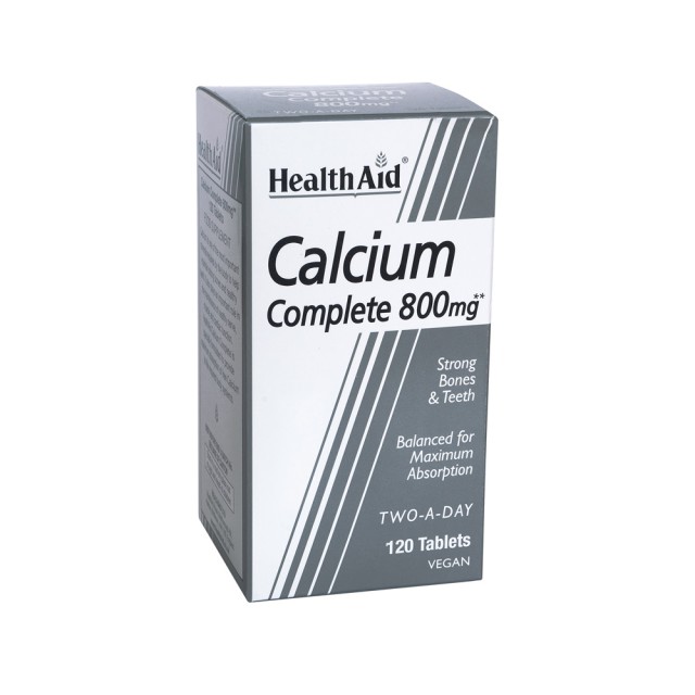Health Aid Balanced Calcium Complete 800mg 120tab (Δόντια - Οστά - Αρθρώσεις)